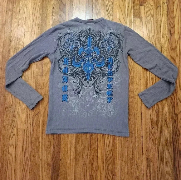 MMA Elite Mens Thermal Shirt Size Small - Picture 6 of 7